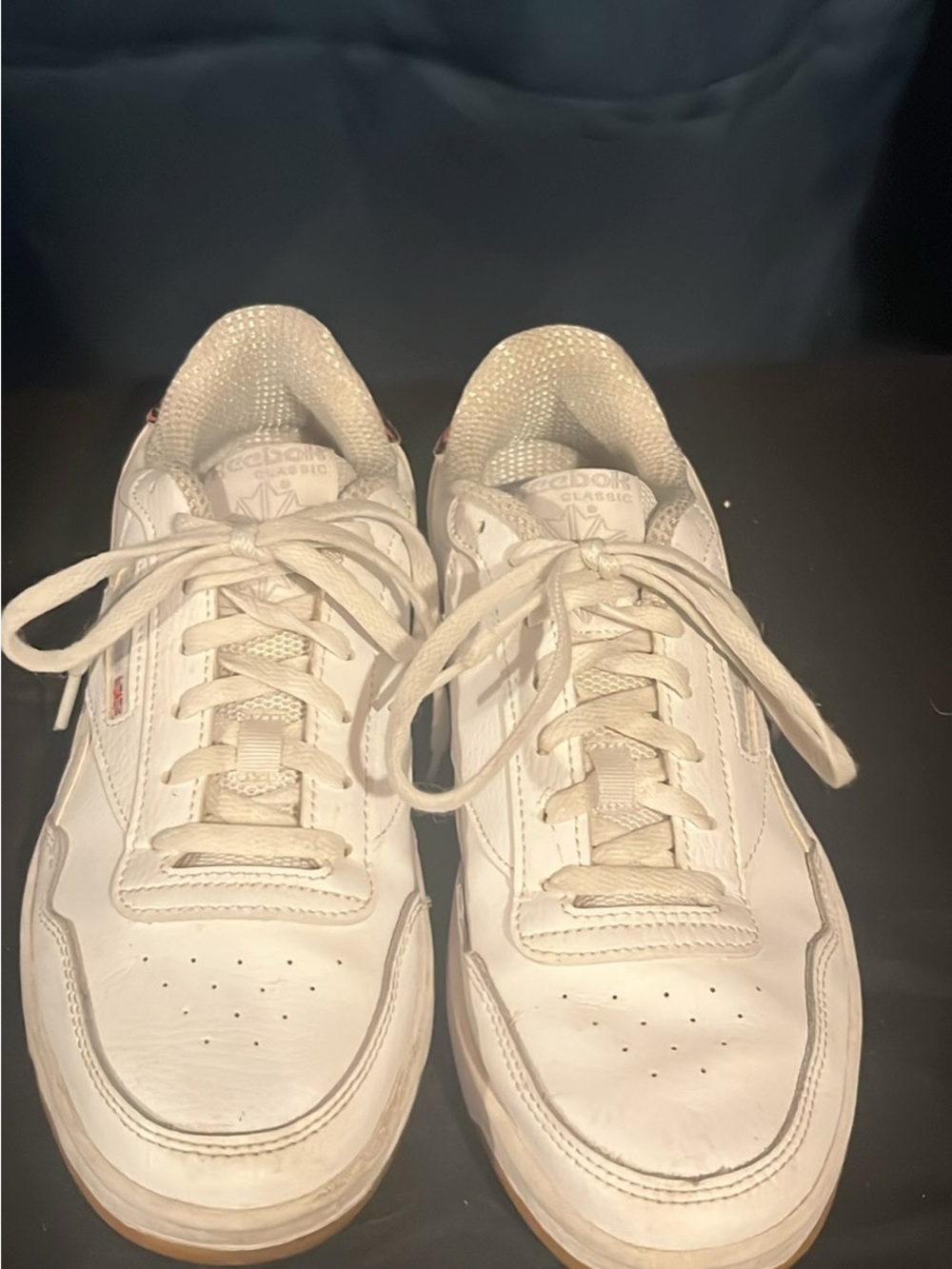 Reebok White Men's Classic Leather Sneakers